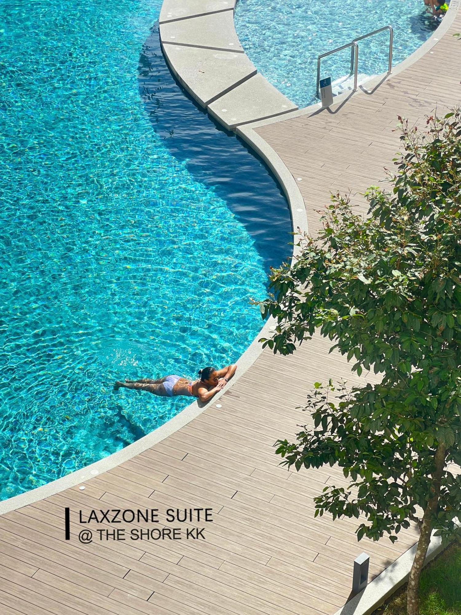 The Shore Cbd Kota Kinabalu By Laxzone Suite Eksteriør billede