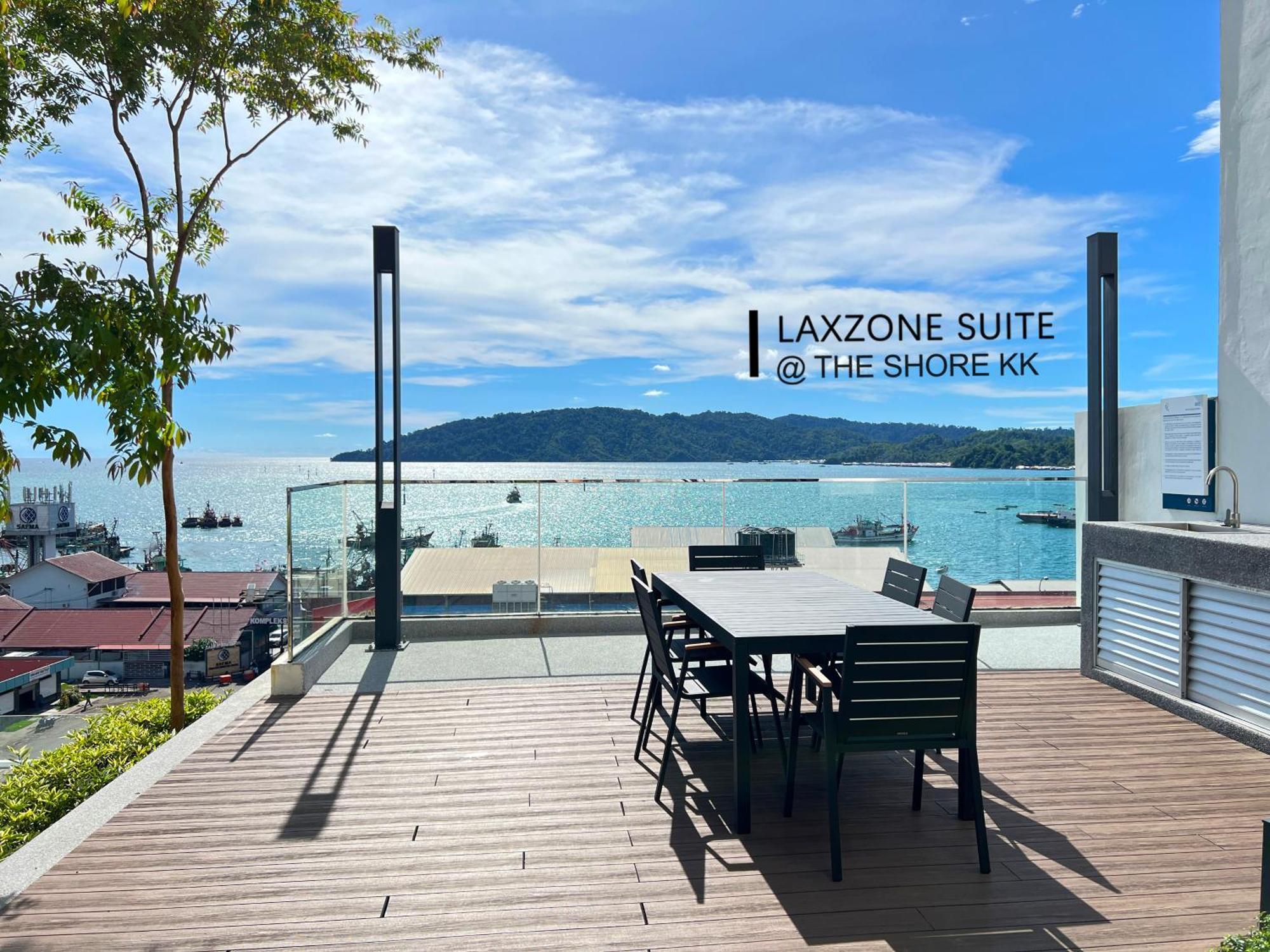 The Shore Cbd Kota Kinabalu By Laxzone Suite Eksteriør billede