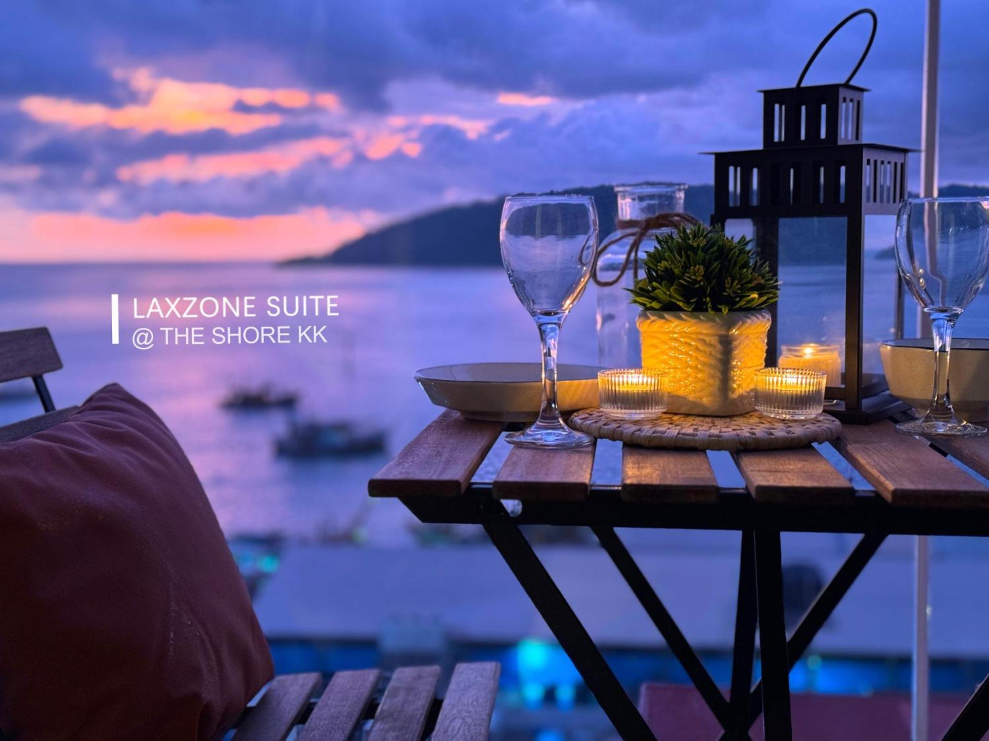 The Shore Cbd Kota Kinabalu By Laxzone Suite Eksteriør billede