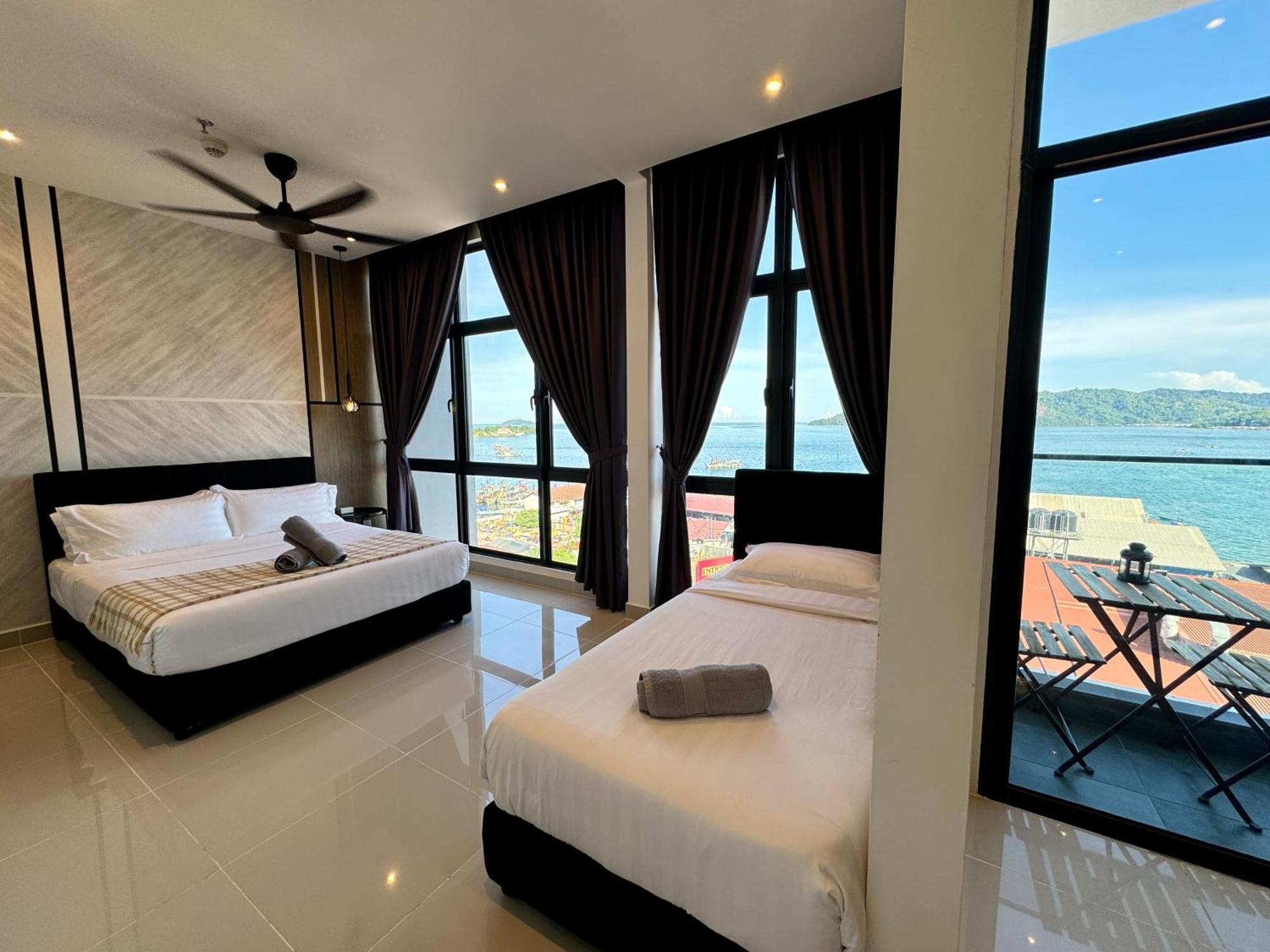 The Shore Cbd Kota Kinabalu By Laxzone Suite Eksteriør billede