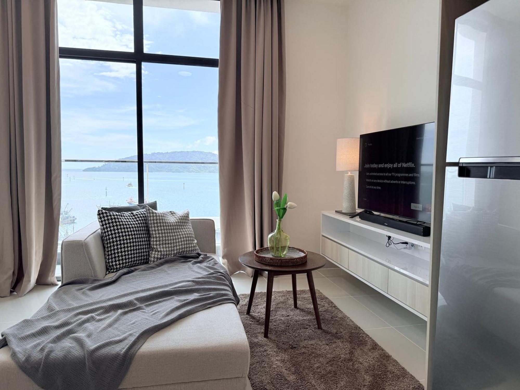 The Shore Cbd Kota Kinabalu By Laxzone Suite Værelse billede